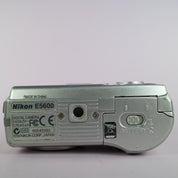 Nikon Digital Camera Coolpix 5600 5.1MP Silver Tested
