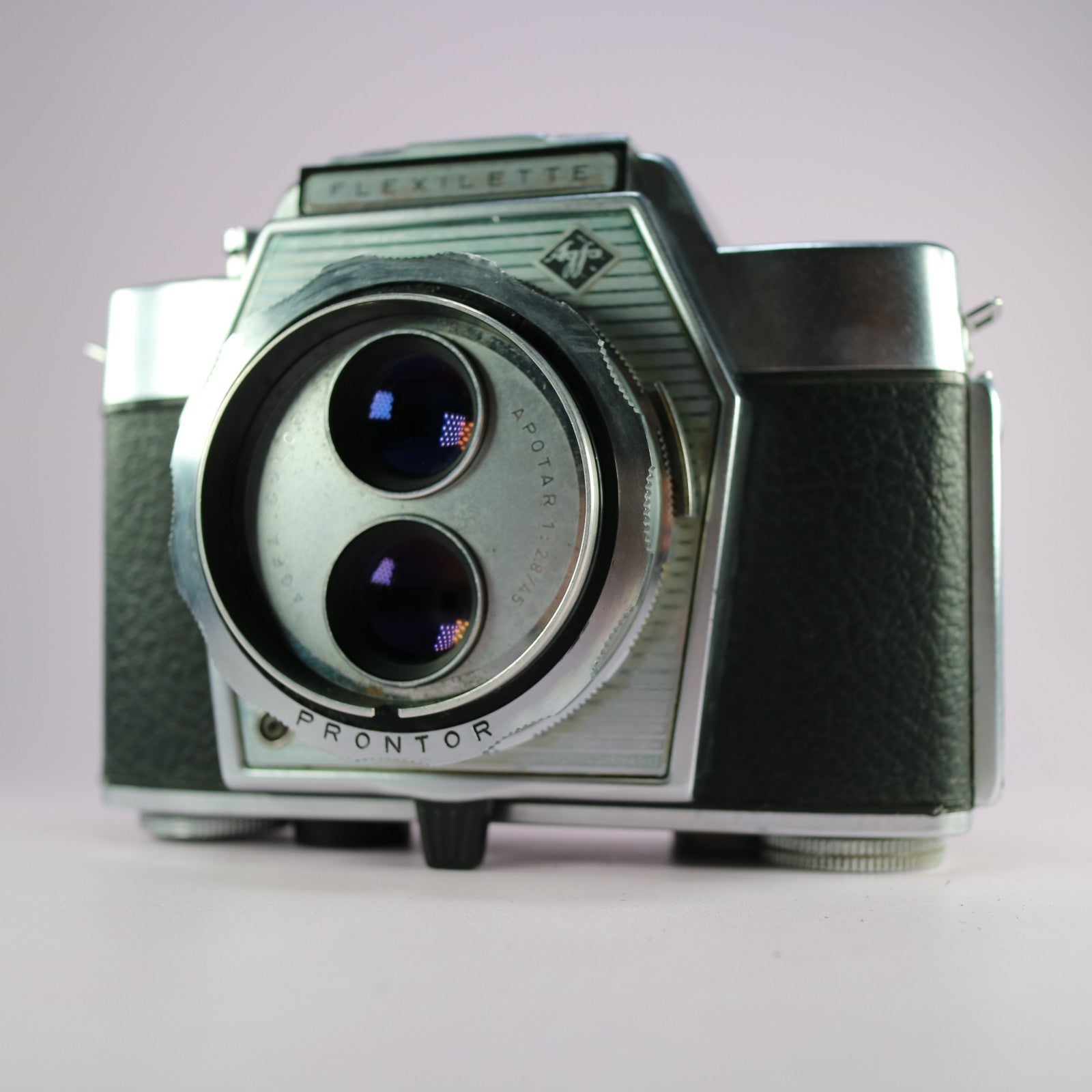 Agfa Flexilette 35mm Film Twin Lens Reflex TLR Camera Silver Tested