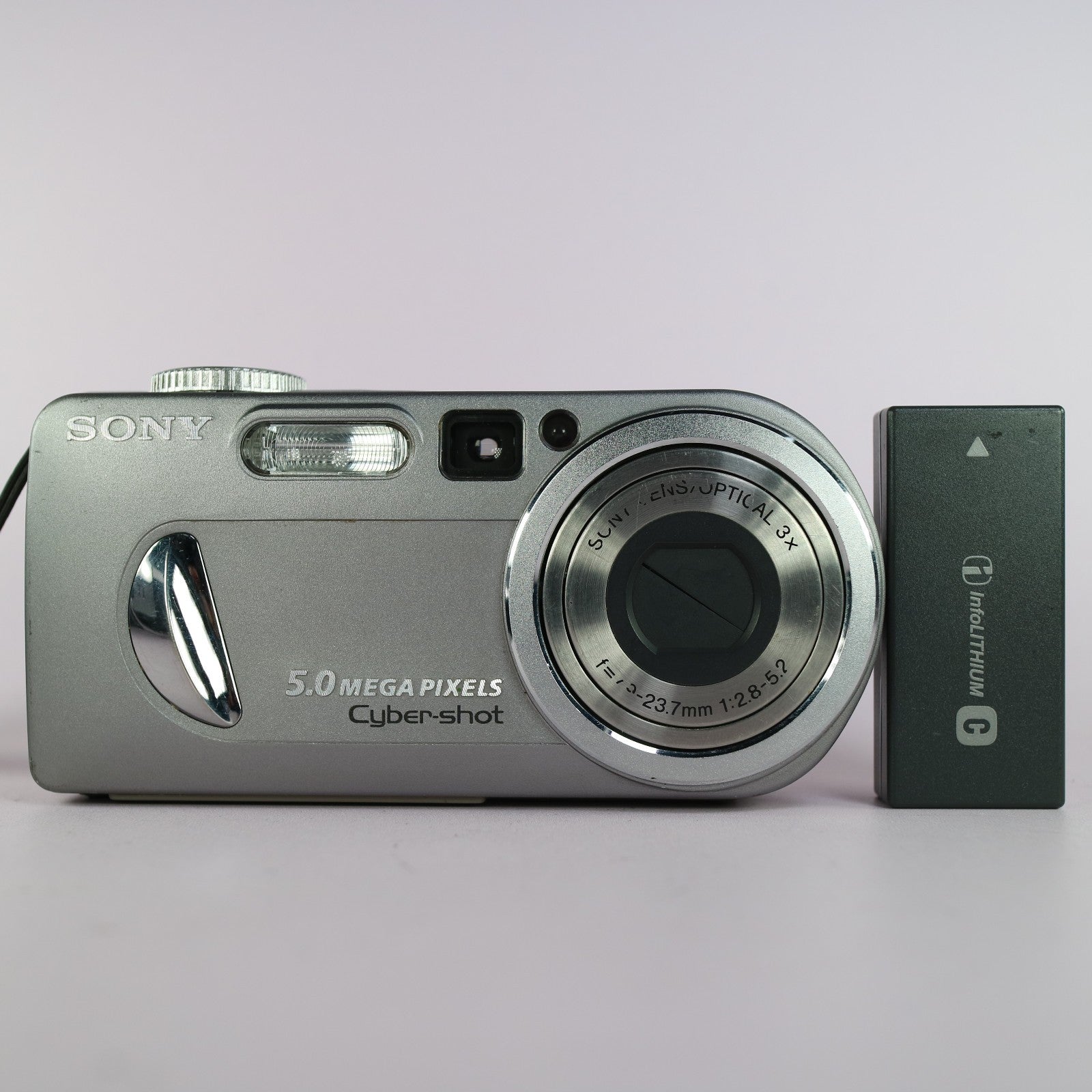 Sony Digital Camera Cybershot DSC-P10 5.0MP Silver Tested