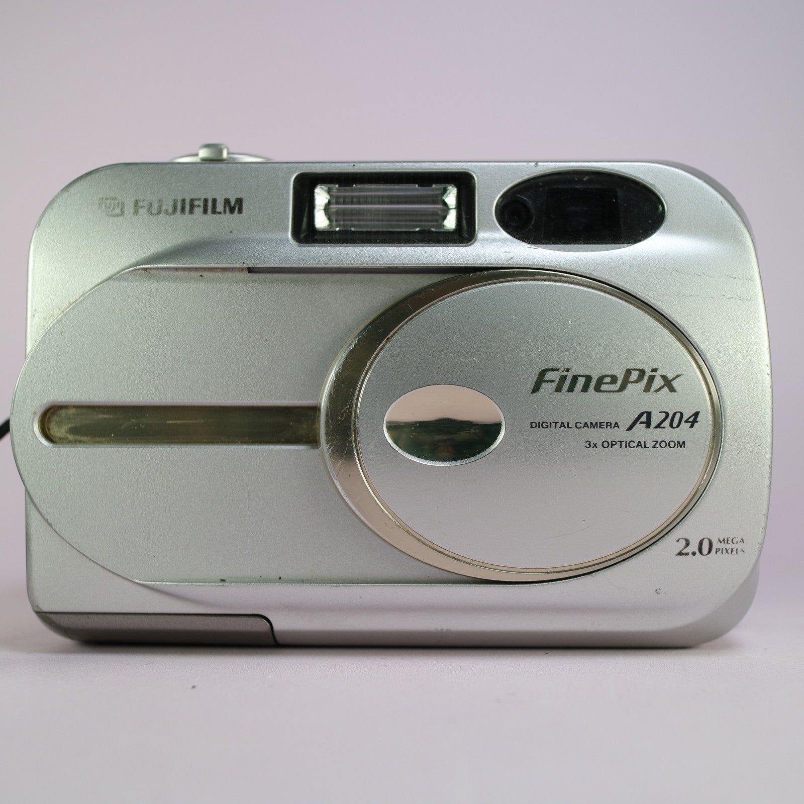 Fujifilm Digital Camera FinePix A204 2.0MP Silver Tested