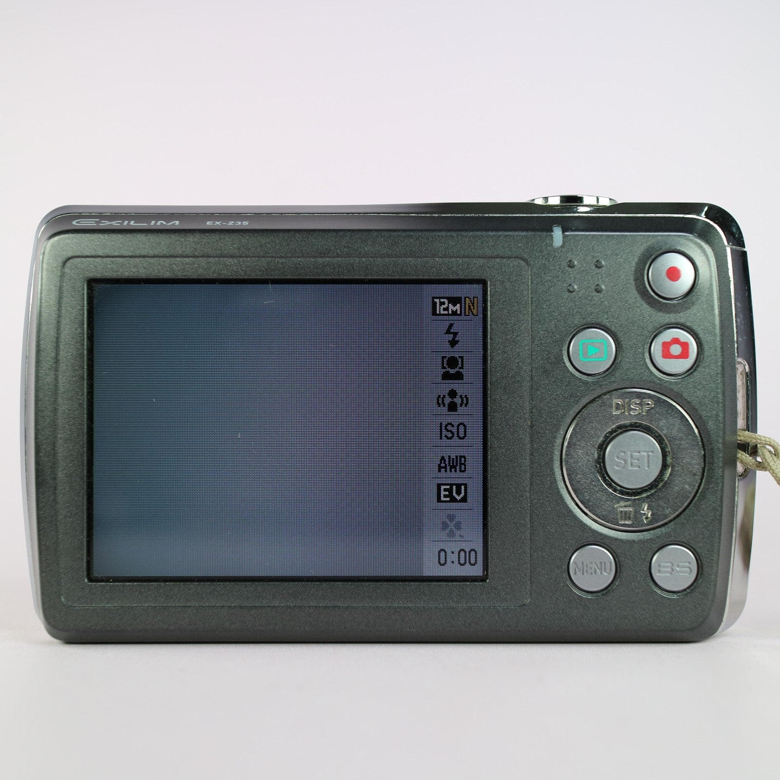Casio Digital Camera Exilim EX-Z35 12.1MP Black Tested