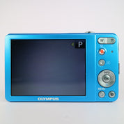 Olympus Digital Camera VG-120 14.0MP Red Tested Full Working Set