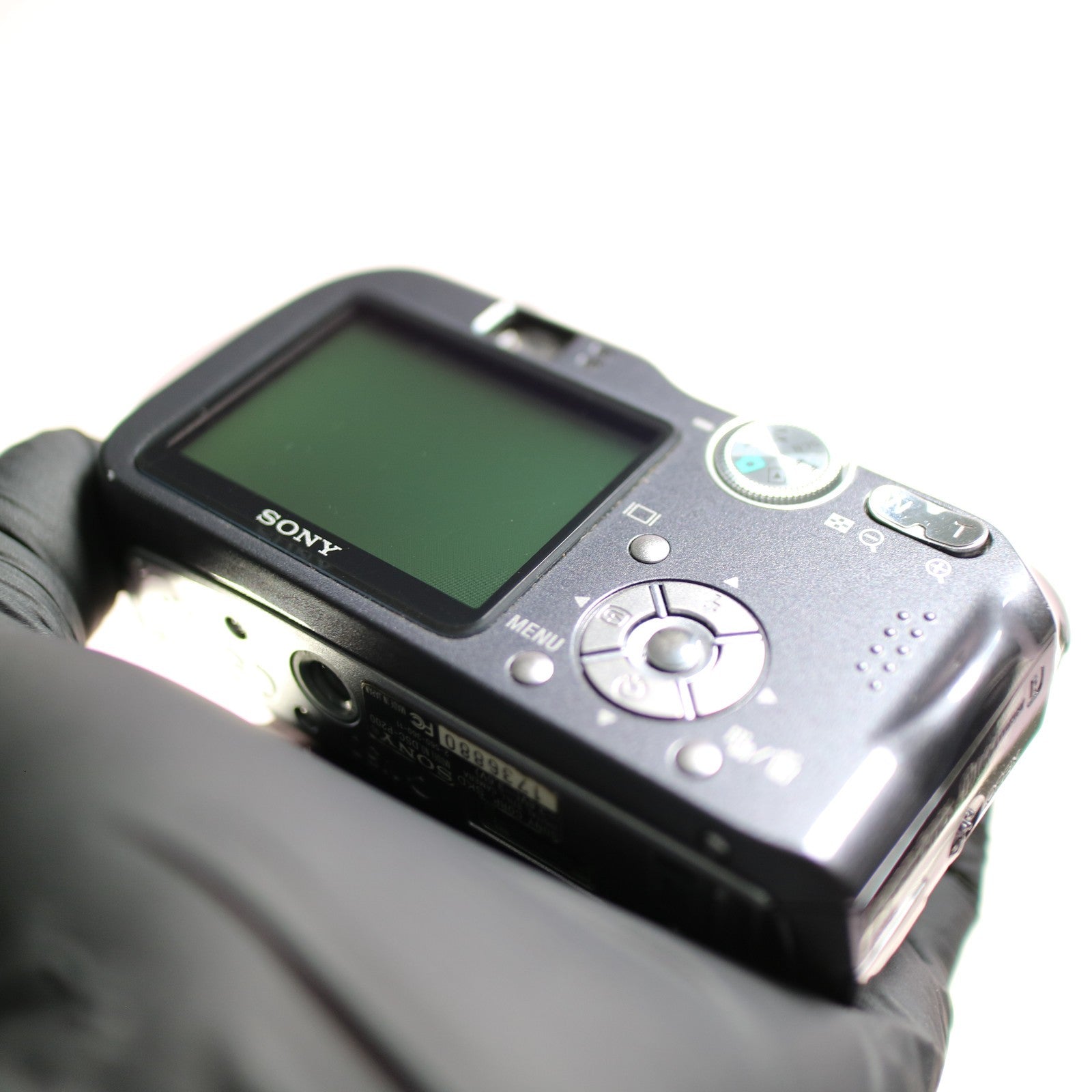 Sony Digital Camera Cybershot DSC-P200 7.2MP Grey Tested Full Set