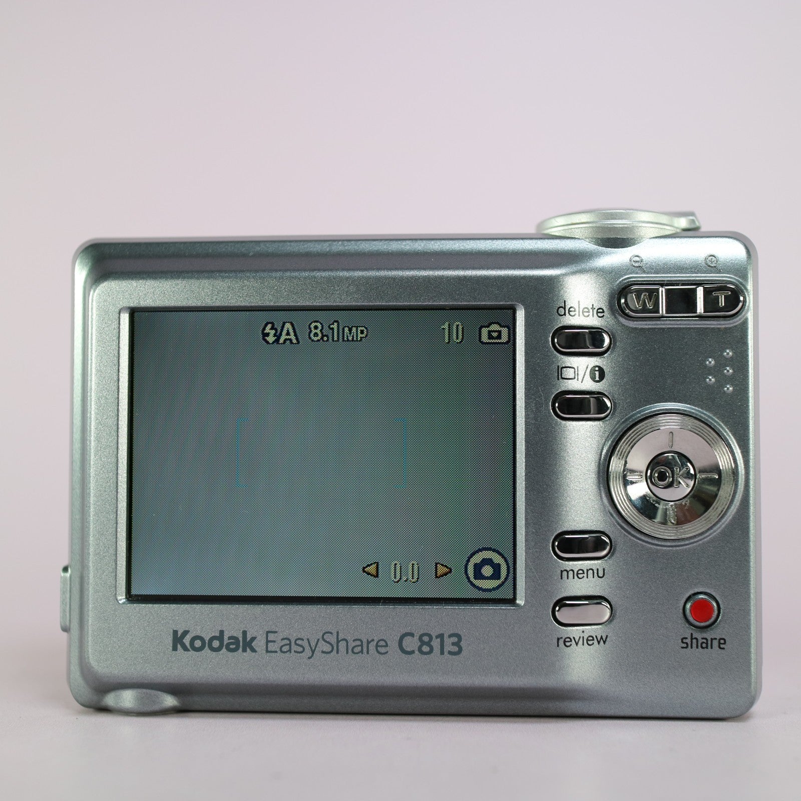 Kodak Digital Camera EasyShare C813 8.2MP Silver Tested