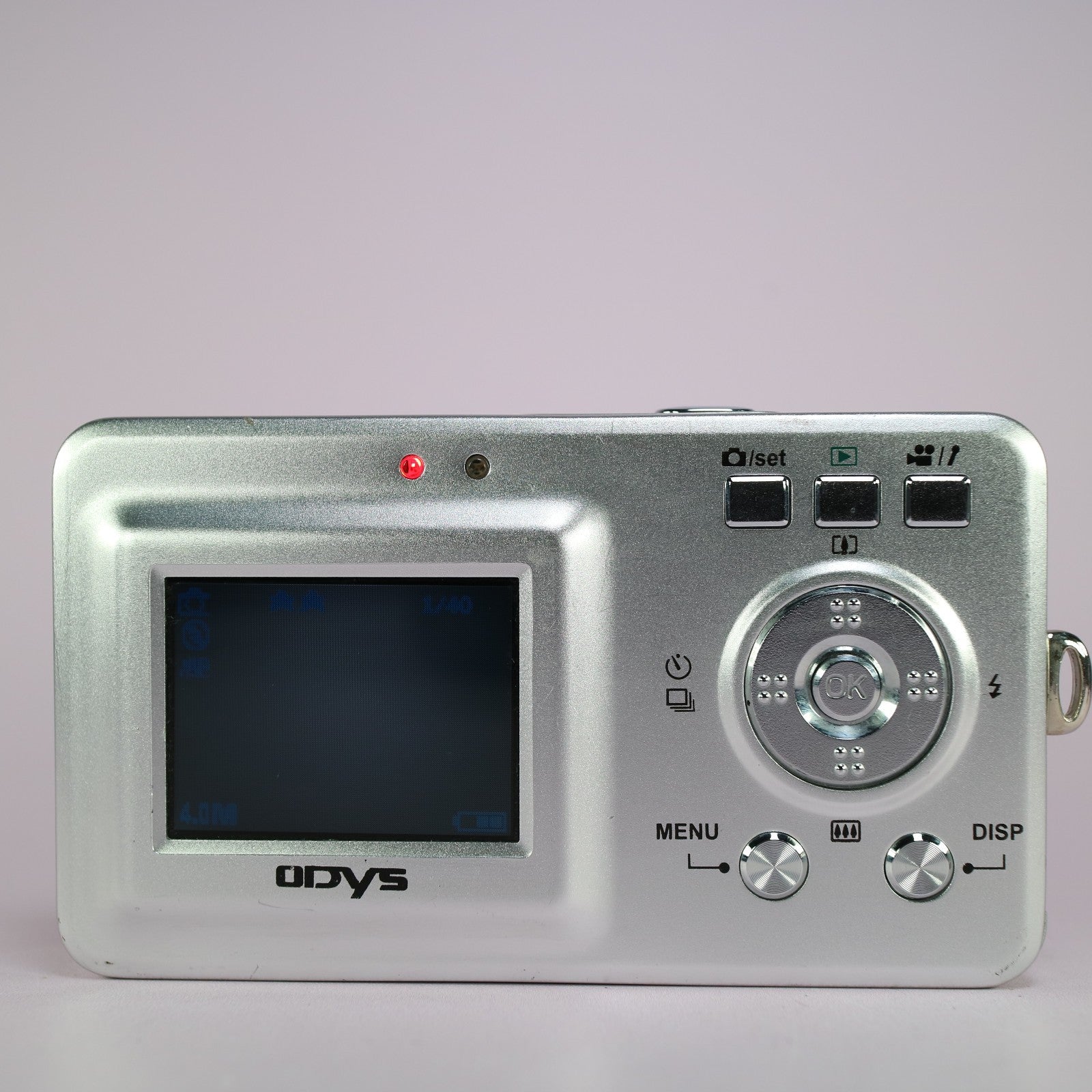 ODYS Slim 5L-ii 3.1MP Compact Digital Camera Silver Tested