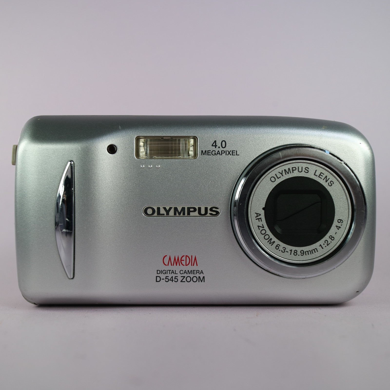 Olympus Digital Camera Camedia D-545 Zoom 4.0MP Silver Tested