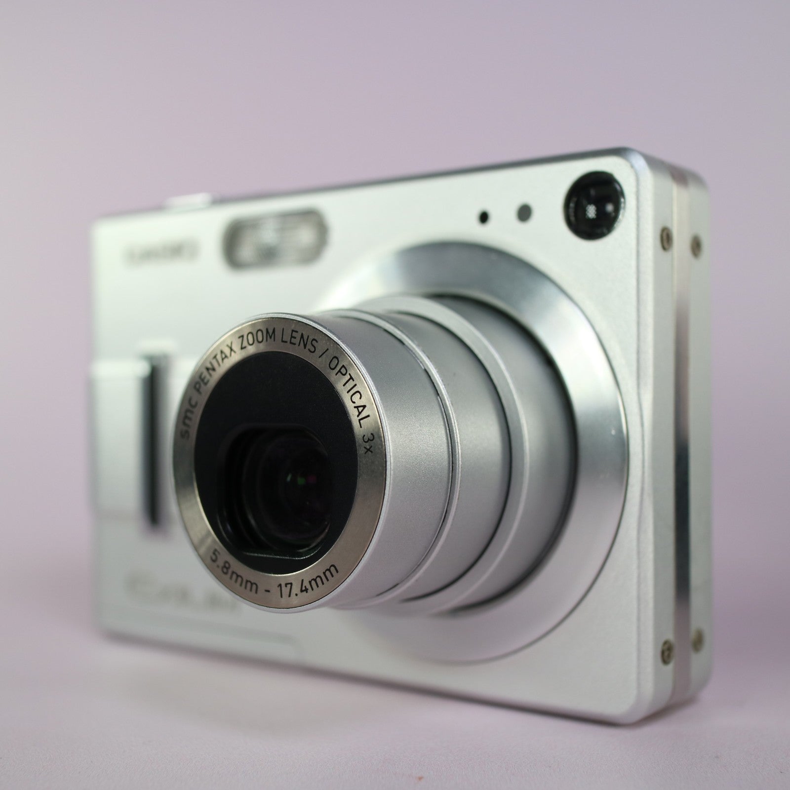 Casio Digital Camera Exilim EX-Z55 5.0MP Silver Tested Full Working Set