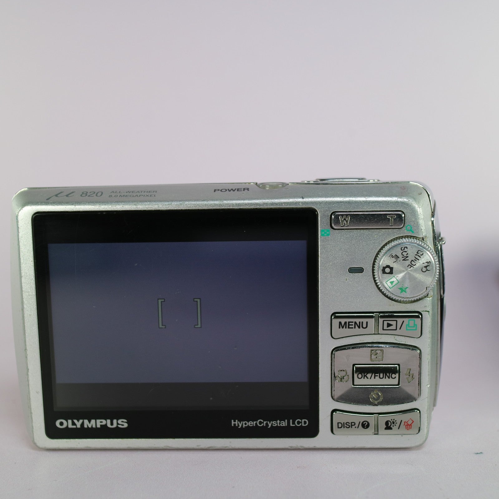 Olympus Digital Camera Mju 820 8.0MP Silver Tested
