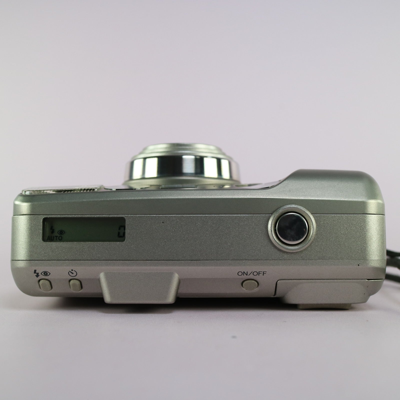 Minolta Riva Zoom 130 35mm Film Point and Shoot Camera Silver Tested