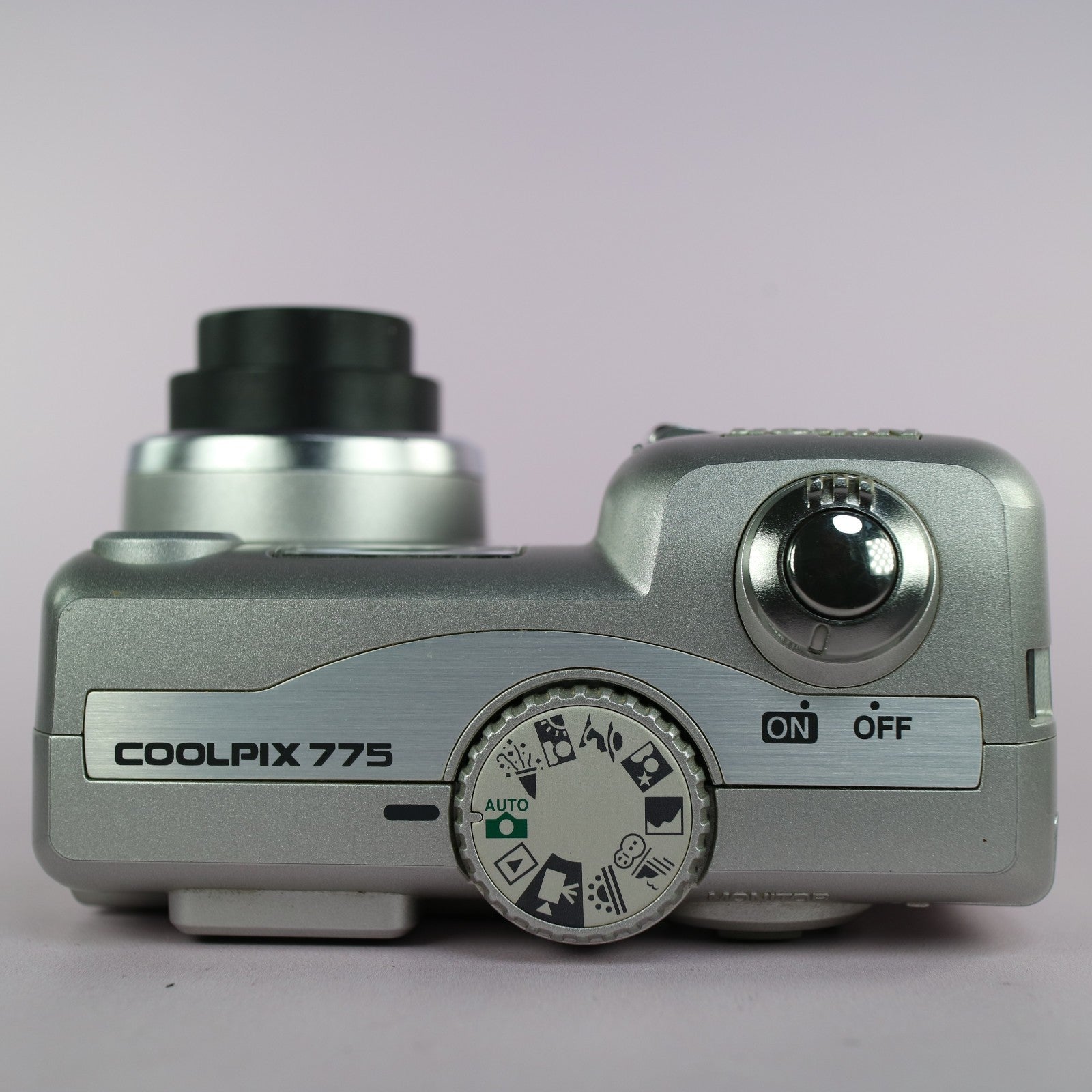 Nikon Digital Camera Coolpix 775 2.1MP Silver Tested