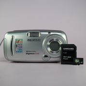 Samsung Digital Camera Digimax A400 4.0MP Silver Tested