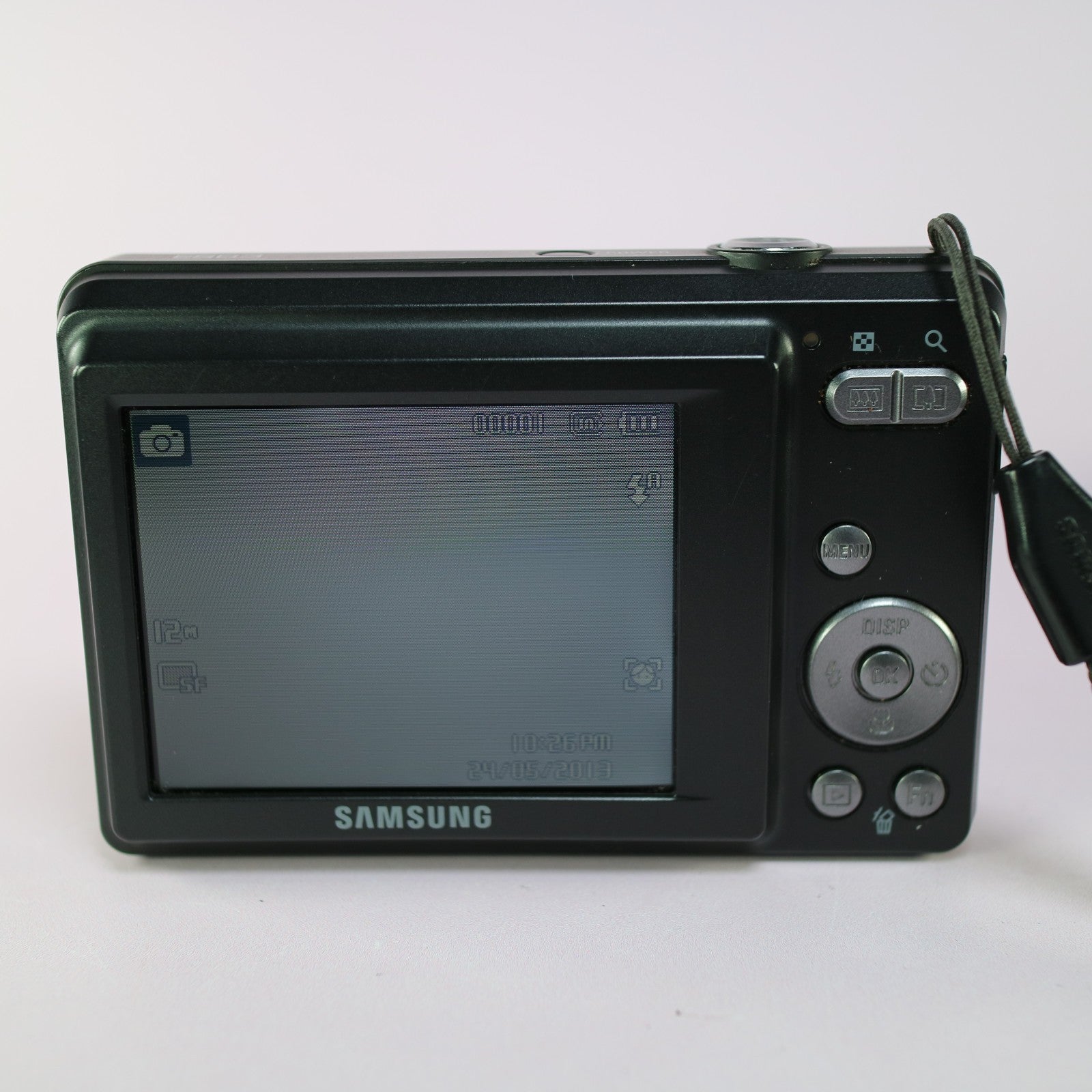 Samsung Digital Camera ES63 12.2MP Black Tested Full Working Set