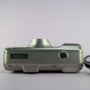 Minolta Riva Zoom 115 35mm Film Point and Shoot Camera Silver Tested
