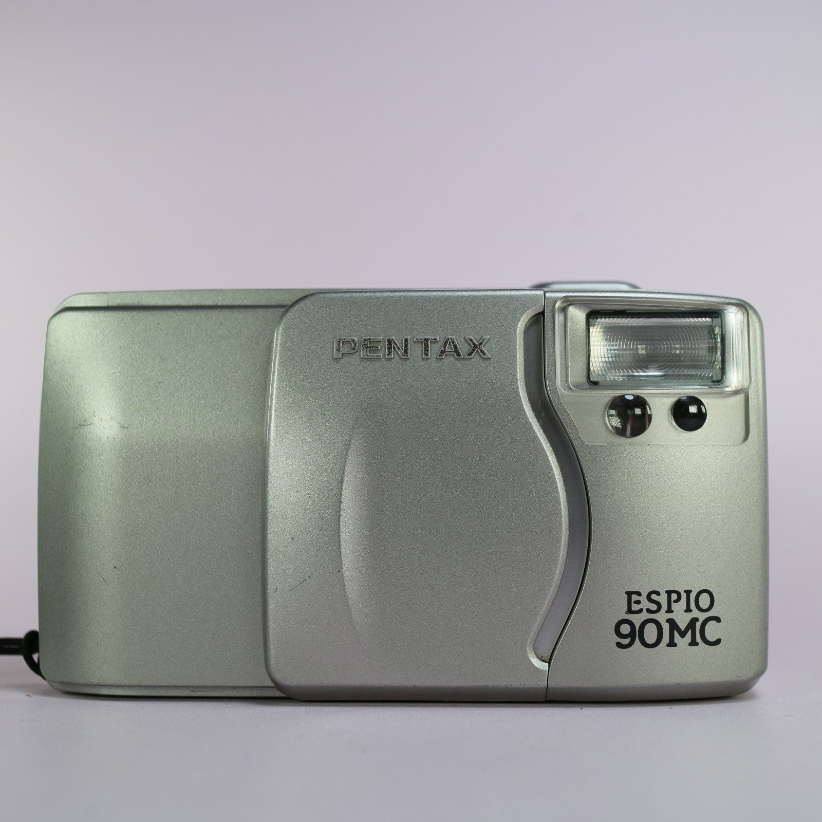 Pentax Espio 90MC 35mm Film Point and Shoot Camera Silver Tested