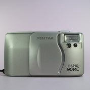 Pentax Espio 90MC 35mm Film Point and Shoot Camera Silver Tested