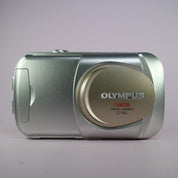 Olympus Camedia C-160 Zoom 2.0MP Compact Digital Camera Silver Tested