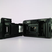 Olympus Superzoom 76G 35mm Film Point and Shoot Camera Silver Tested