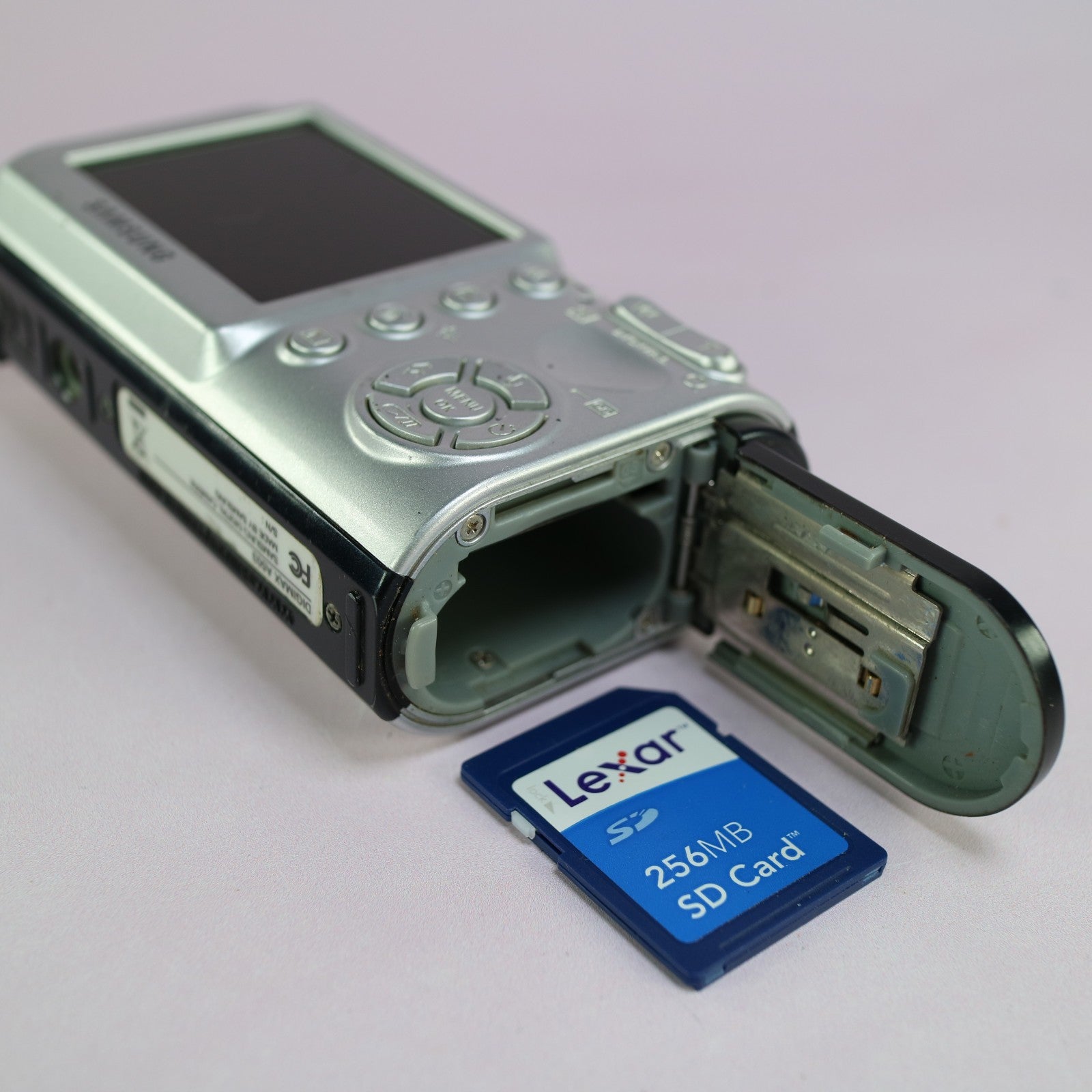 Samsung Digital Camera Digimax A503 5.0MP Silver Tested