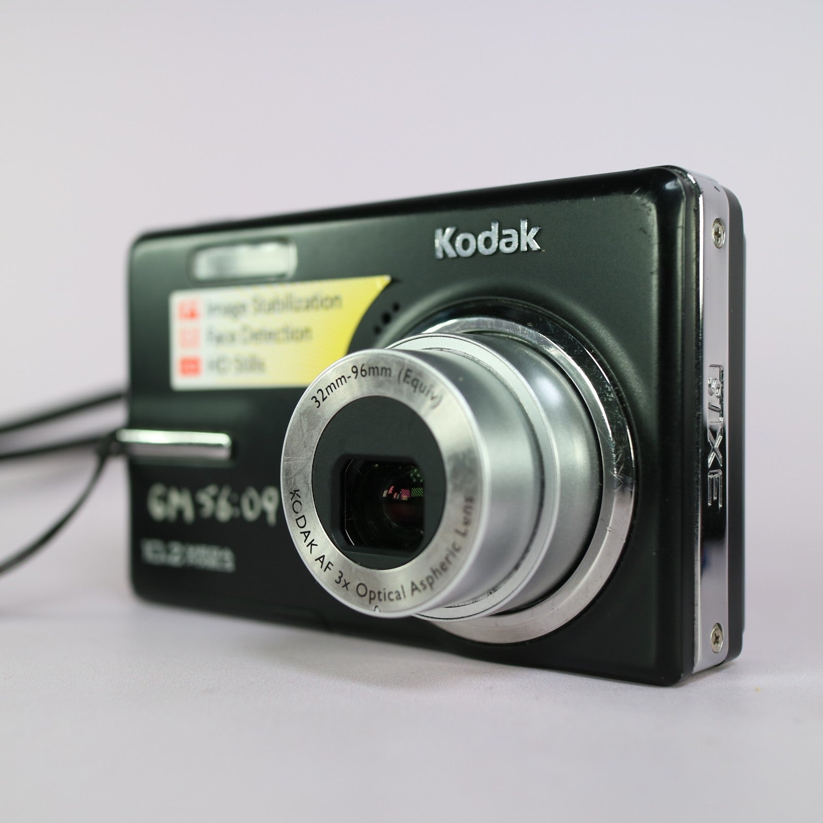 Kodak Digital Camera EasyShare M1073 IS 10.2MP Black Tested Full Working Set