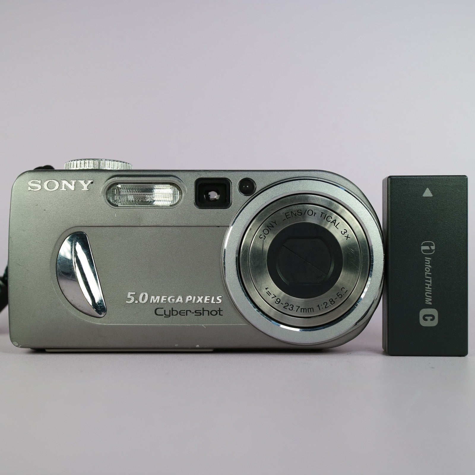 Sony Digital Camera Cybershot DSC-P10 5.0MP Silver Tested