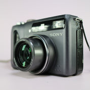 Sony Cybershot DSC-S85 4.1MP Compact Digital Camera Black Tested Full Set