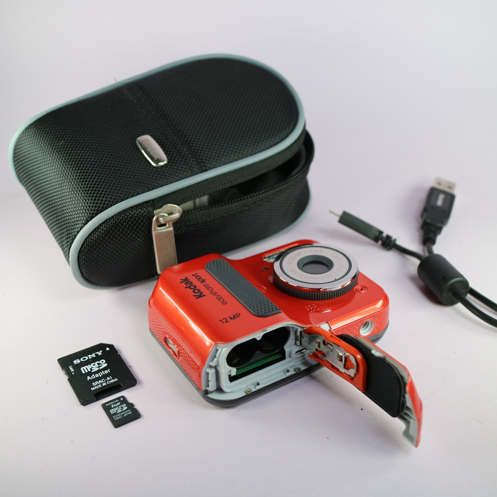 Kodak Digital Camera EasyShare Sport C123 12.0MP Orange Tested