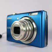 Nikon Digital Camera Coolpix S570 12.0MP Blue Tested Full Working Set