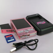 Hitachi Digital Camera HDC-1087EP 10.0MP Pink Tested Full Working Set