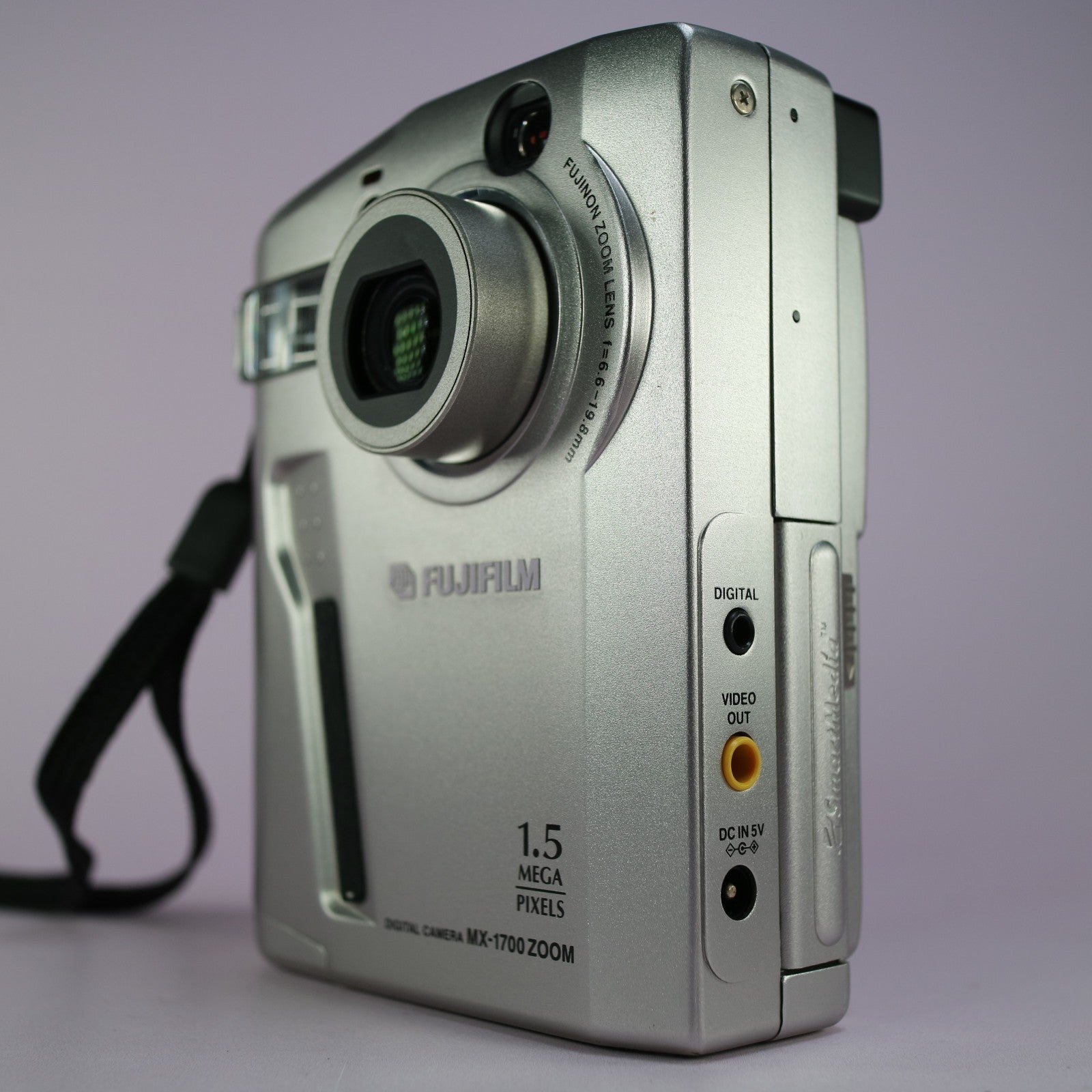 Fujifilm MX-1700 1.5MP Compact Digital Camera Silver Tested