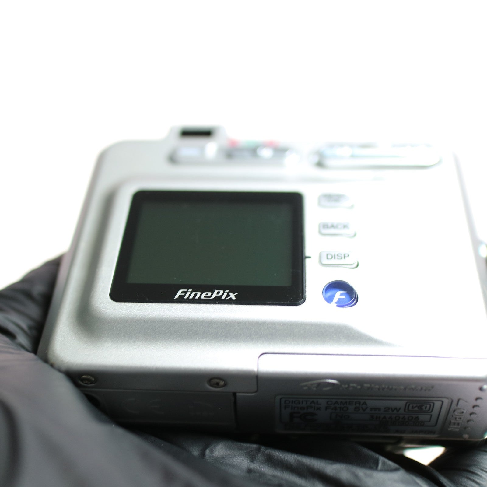 Fujifilm Digital Camera FinePix F410 3.1MP Silver Tested Full Set
