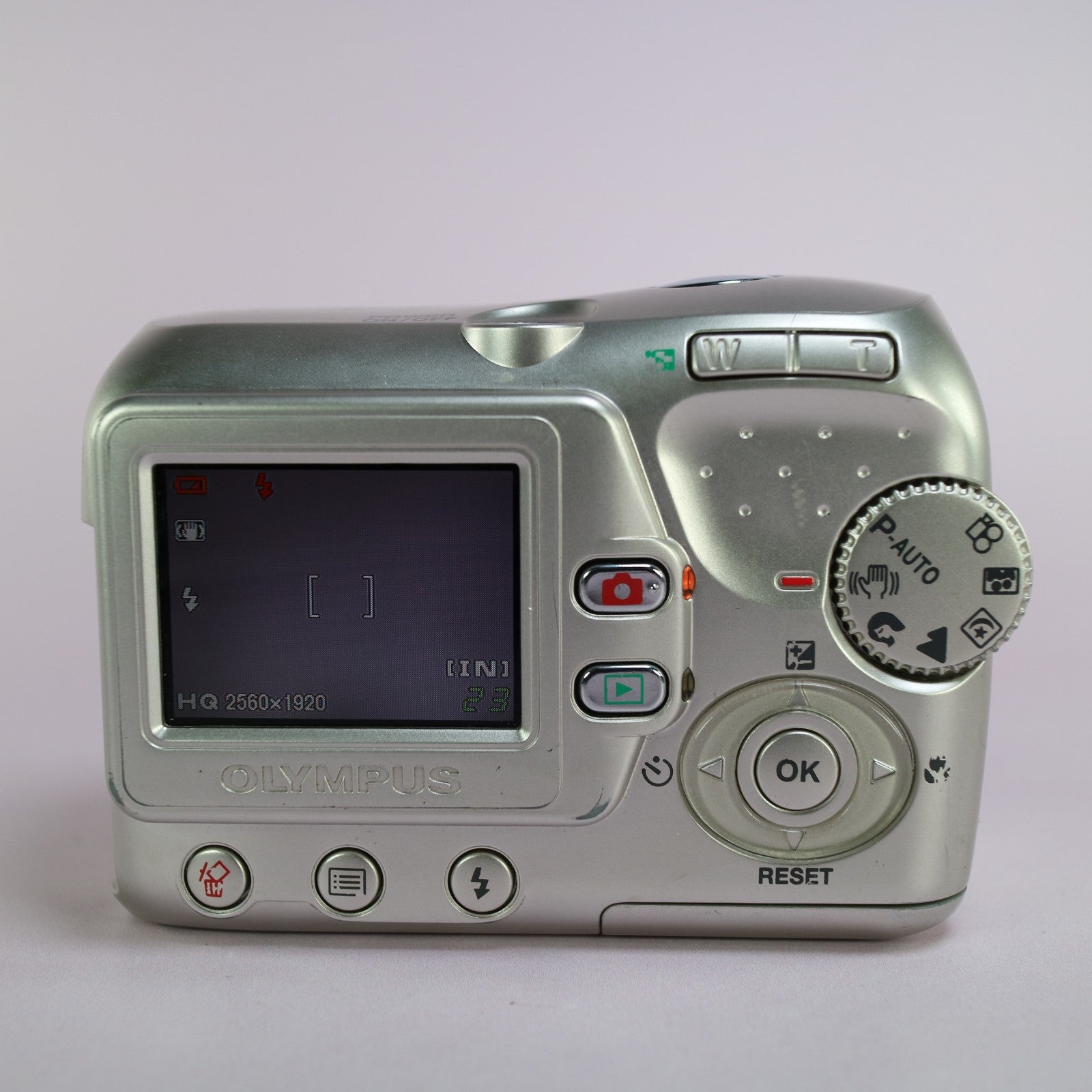 Olympus Digital Camera X-715 5.0MP Silver Tested