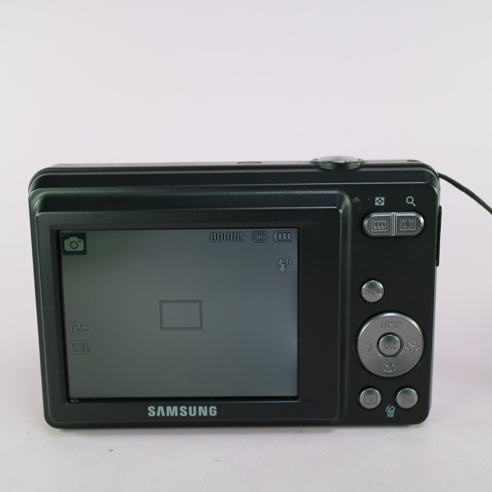Samsung Digital Camera ES63 12.2MP Black Tested Full Working Set