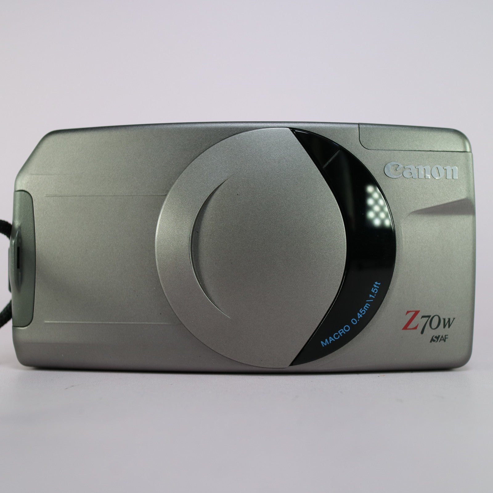 Canon Sure Shot Z70w 35mm Film Point and Shoot Camera Silver Tested