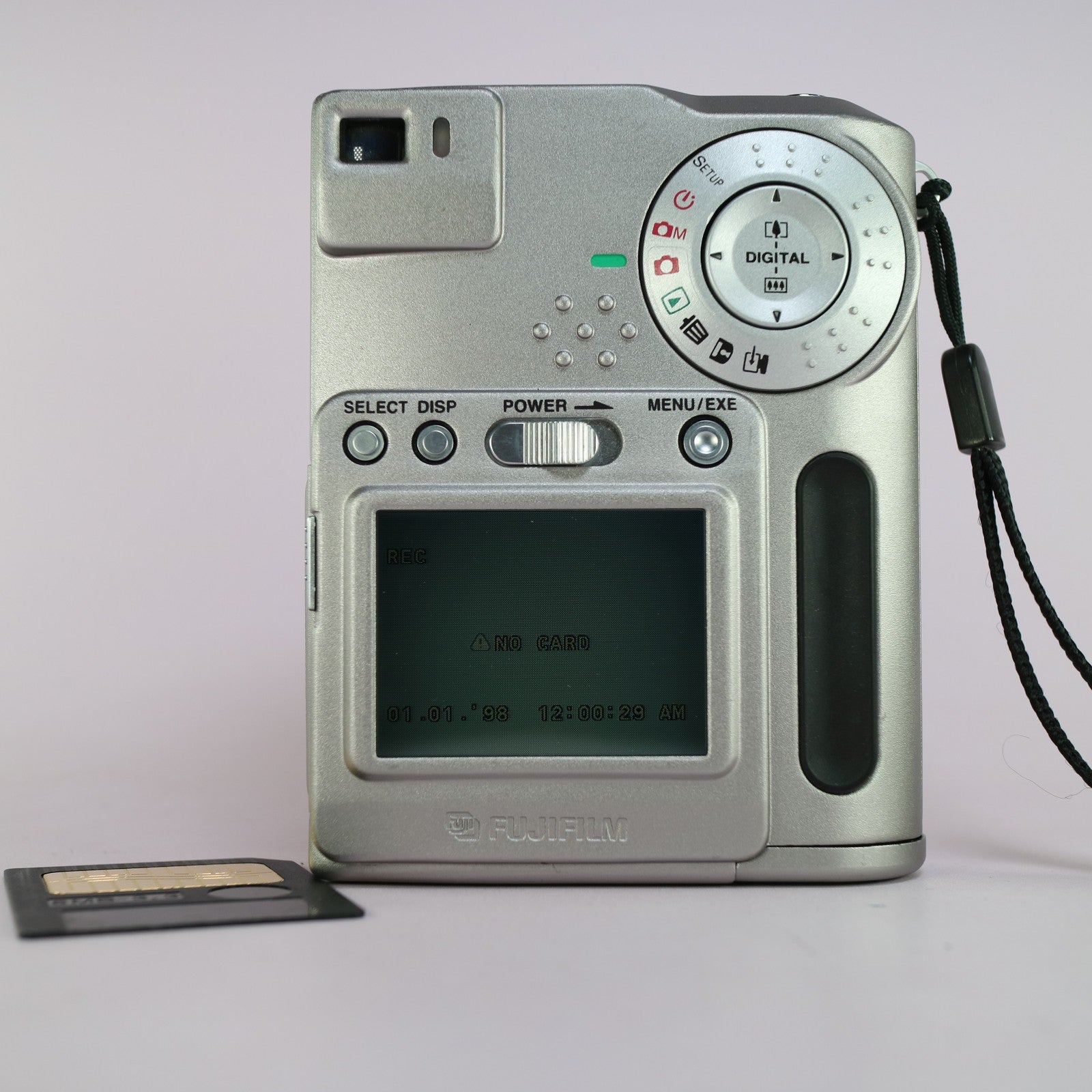 Fujifilm MX-700 1.5MP Compact Digital Camera Silver Tested With Smartmedia Card