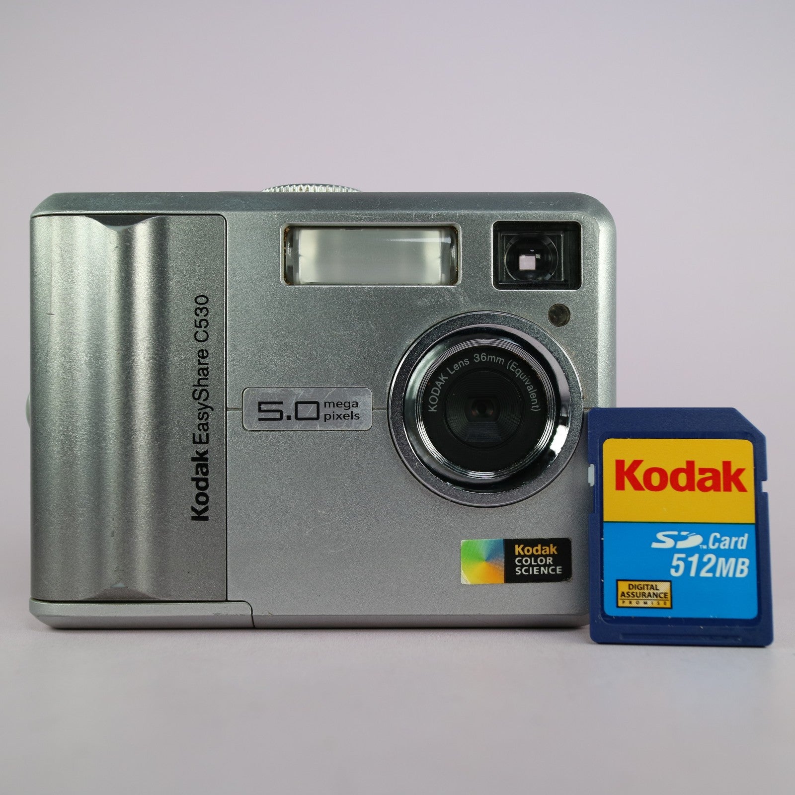 Kodak Digital Camera EasyShare C530 5.0MP Silver Tested