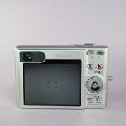 Casio Digital Camera Exilim EX-Z55 5.0MP Silver Tested Full Working Set