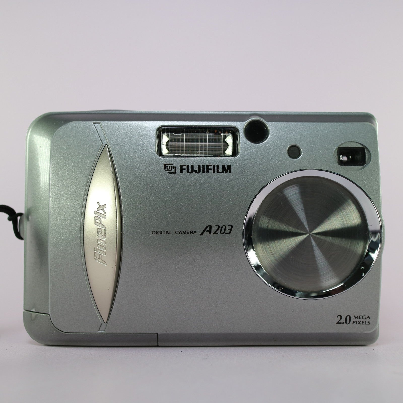 Fujifilm FinePix A203 2.0MP Compact Digital Camera Silver Tested