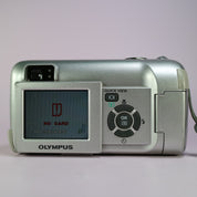 Olympus Digital Camera Camedia C-350 Zoom 3.2MP Silver Tested