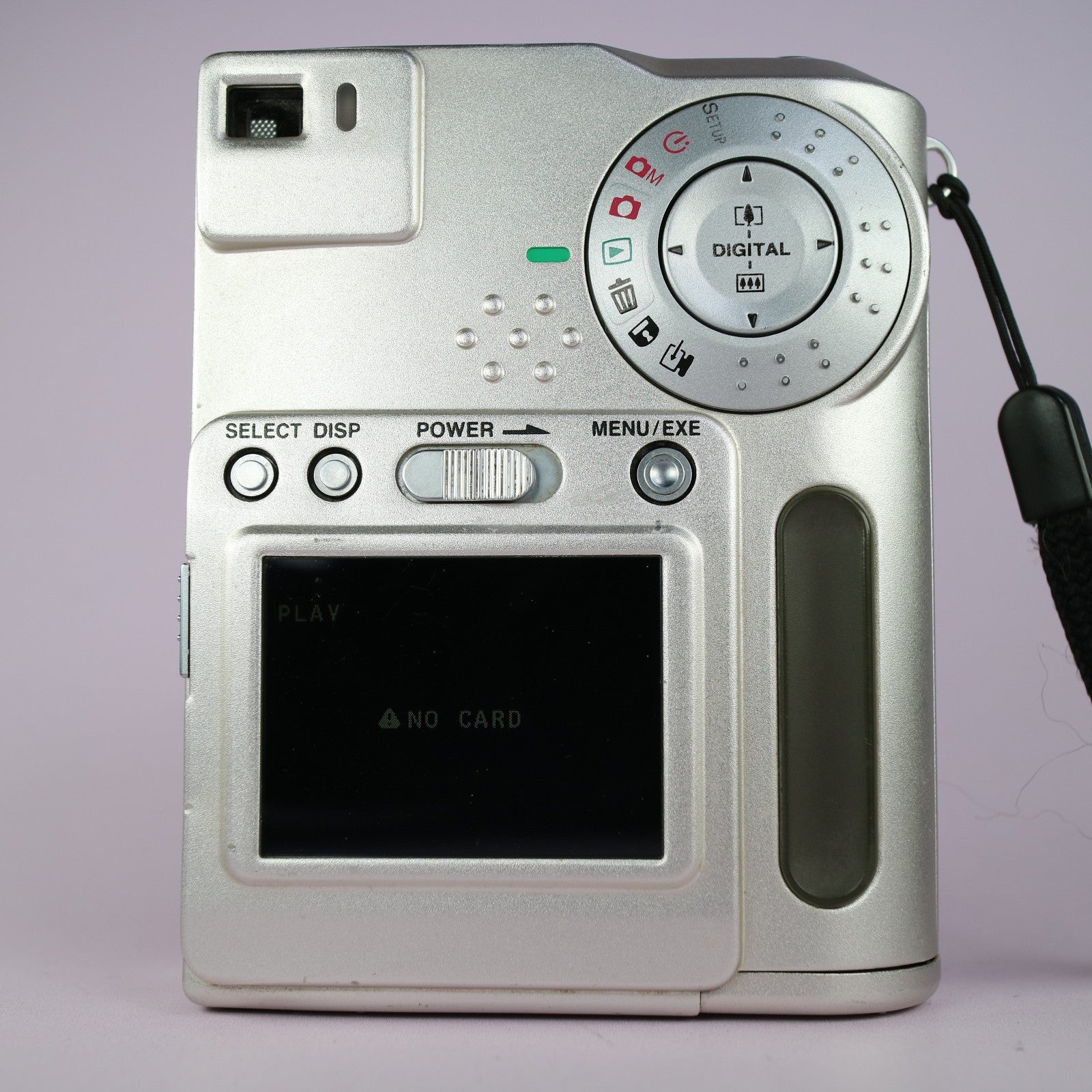 JVC GC-S5 1.5MP Compact Digital Camera Silver Tested w/ Battery and SMC