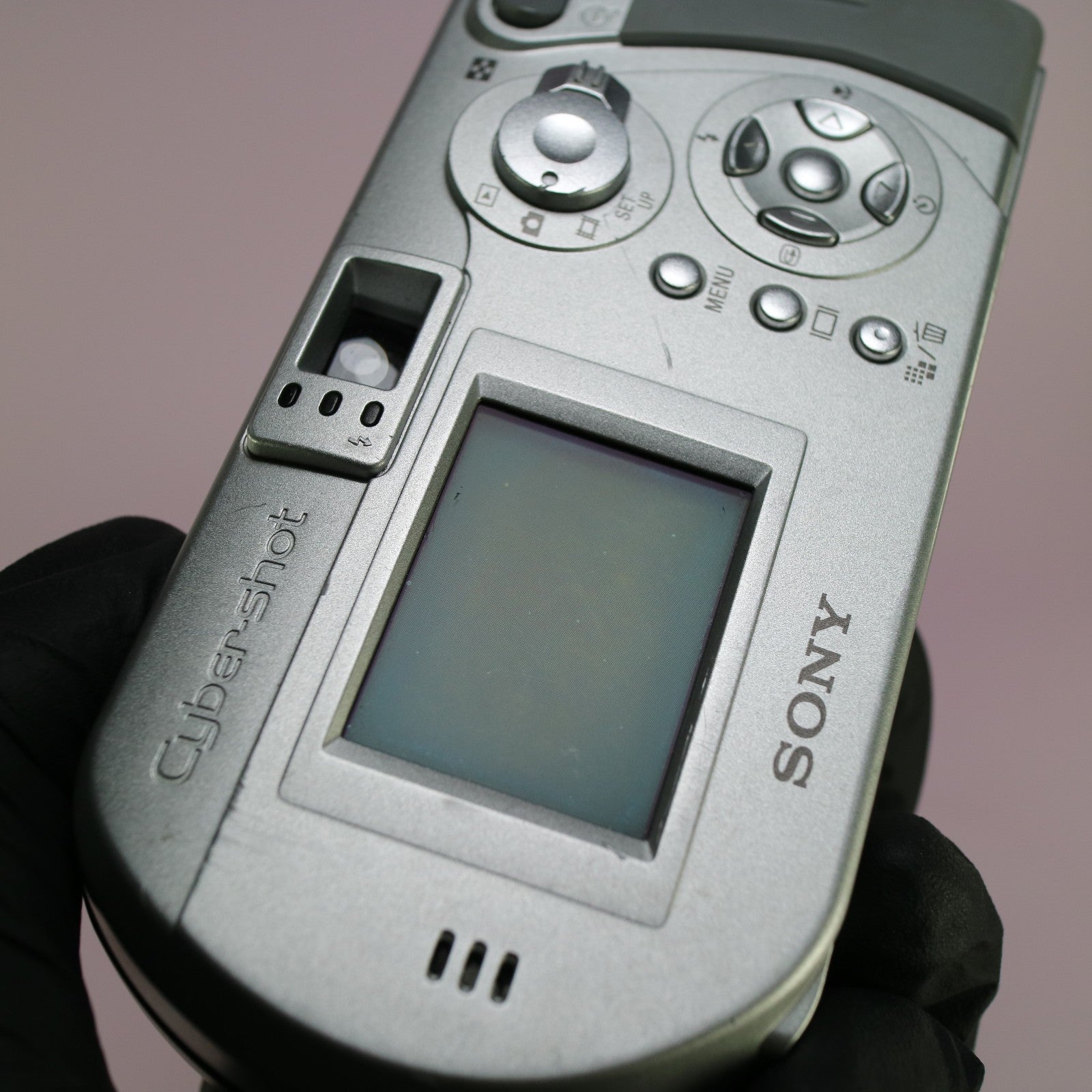 Sony Digital Camera Cybershot DSC-P72 3.2MP Silver Tested