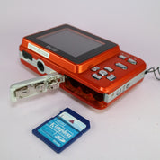 Vivitar Vivicam X035 10.1MP Compact Digital Camera Orange Tested