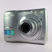 Olympus Digital Camera X-760 6.0MP Silver Tested