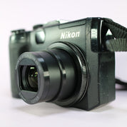 Nikon Digital Camera Coolpix P6000 13.5MP Black Tested Full Working Set