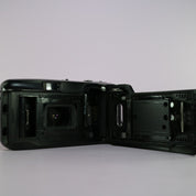 Olympus Mju Zoom 35mm Film Point and Shoot Camera Black Tested