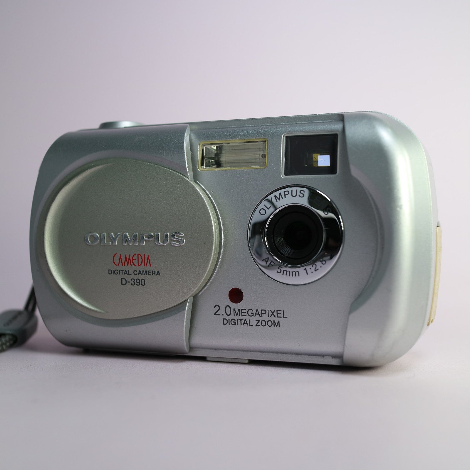 Olympus Digital Camera Camedia D-390 2.0MP Silver Tested