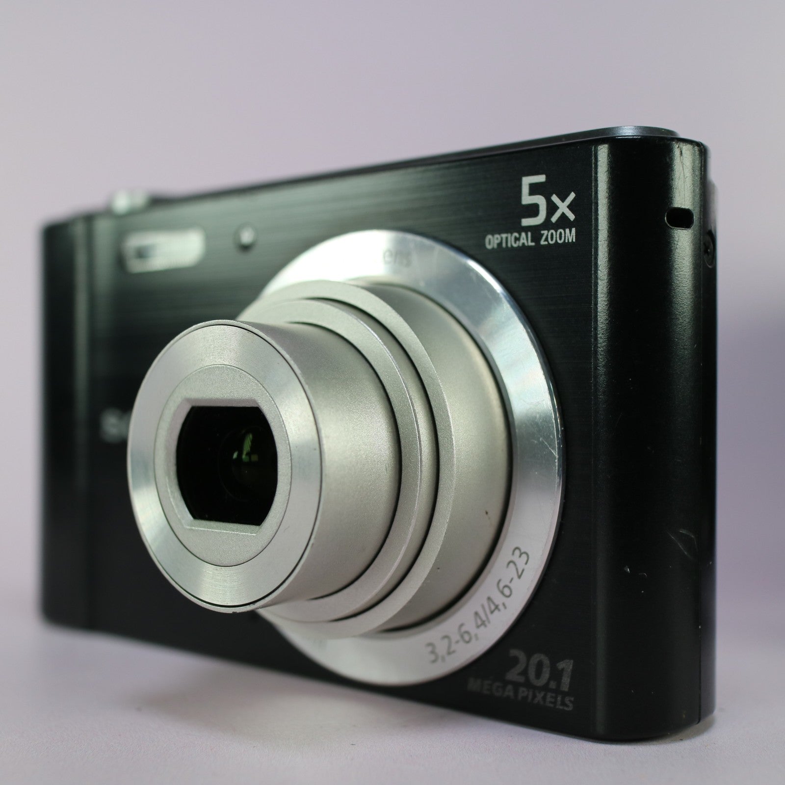 Sony Digital Camera Cybershot DSC-W800 20.1MP Black Tested Full Working Set