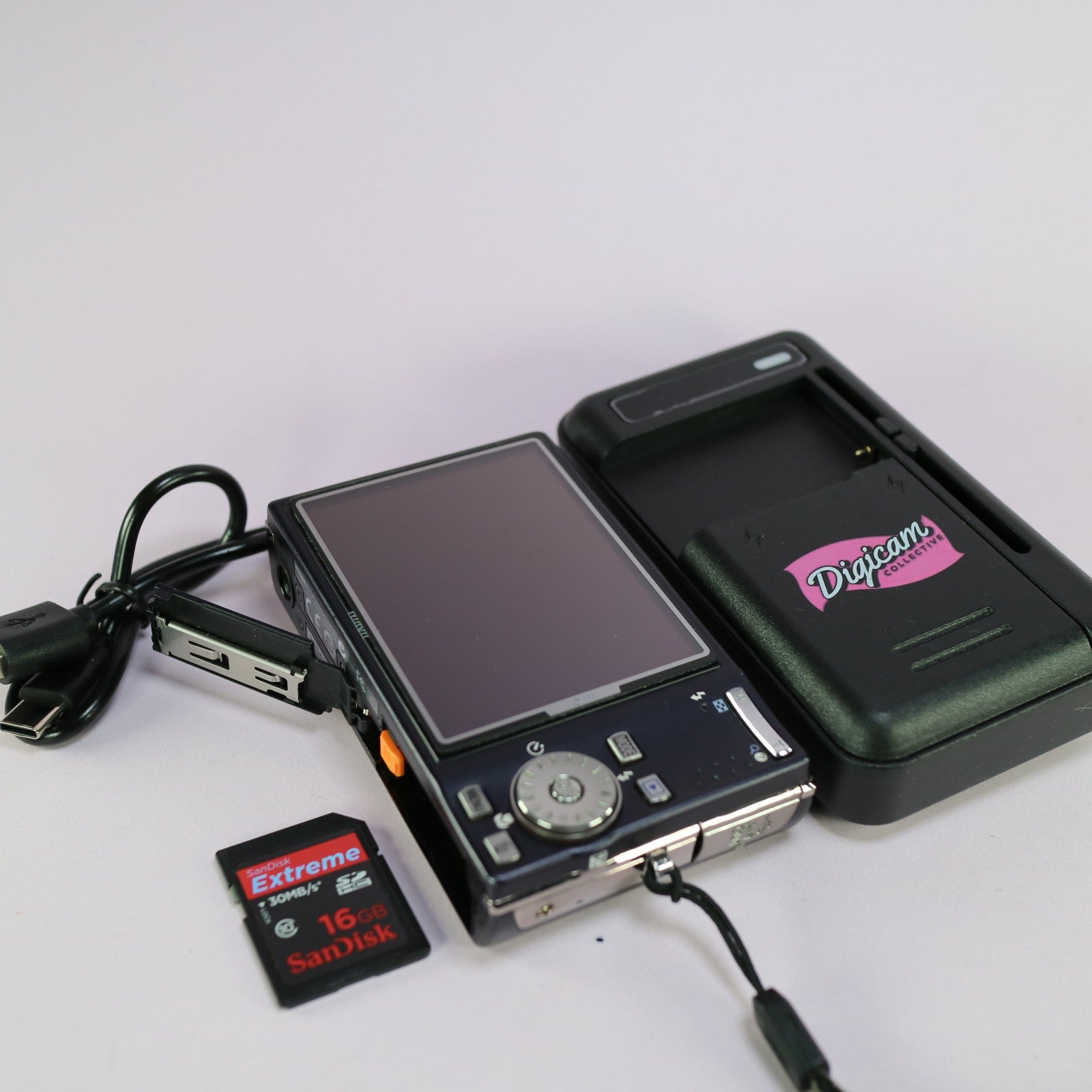 Nikon Digital Camera Coolpix S610 10.0MP Black Tested Full Working Set - Mint