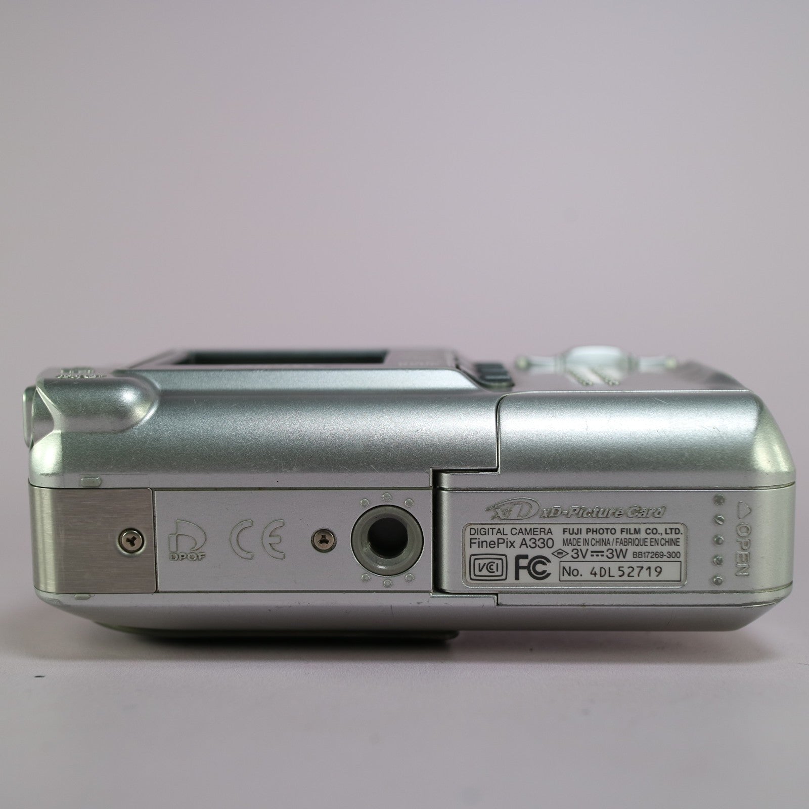 Fujifilm Digital Camera FinePix A330 3.2MP Silver Tested