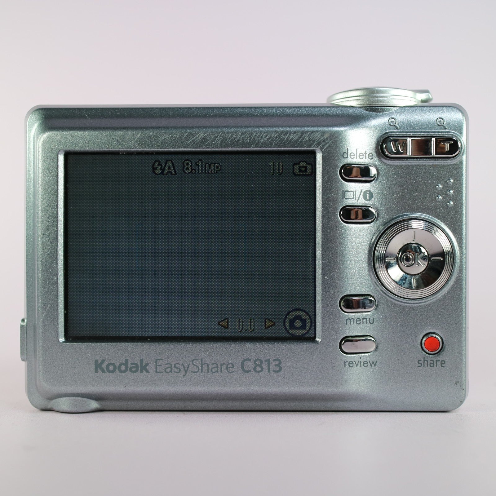Kodak Digital Camera EasyShare C813 8.2MP Silver Tested