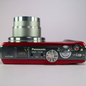 Panasonic Digital Camera Lumix DMC-TZ20 14.1MP Red Tested Full Working Set